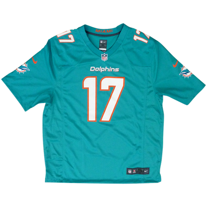 Jaylen Waddle Autographed Miami Dolphins (Teal #17) Nike Game Jersey - Fanatics