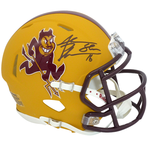 Jake Plummer Autographed Arizona State Sun Devils Mini Helmet - JSA