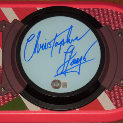 Michael J. Fox And Christopher Lloyd Autographed Back to The Future II Hover Board - Beckett