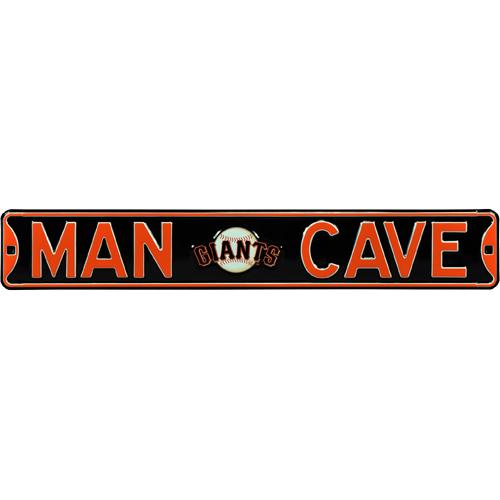 San Francisco Giants "MAN CAVE" Authentic Street Sign
