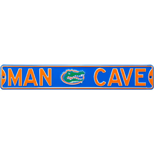 Florida Gators "MAN CAVE" Authentic Street Sign