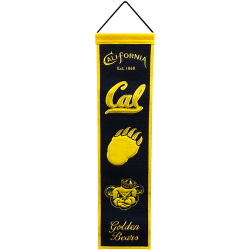 California Cal Bears Logo Evolution Heritage Banner
