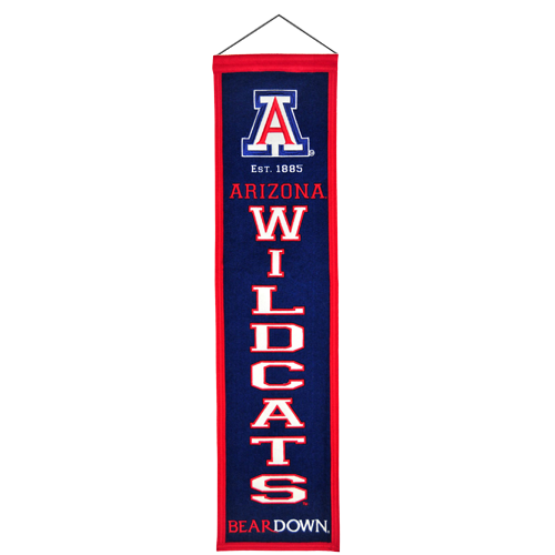 Arizona Wildcats Vertical Banner