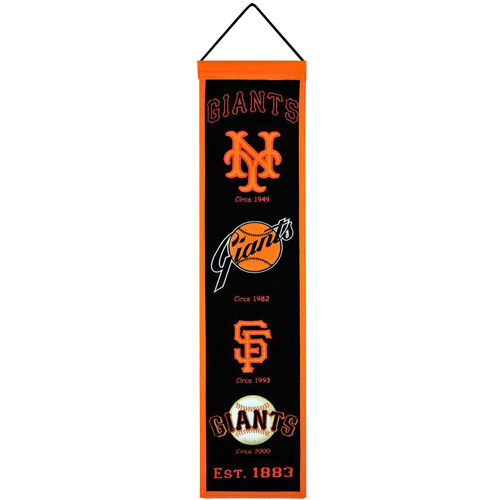 San Francisco Giants Logo Evolution Heritage Banner