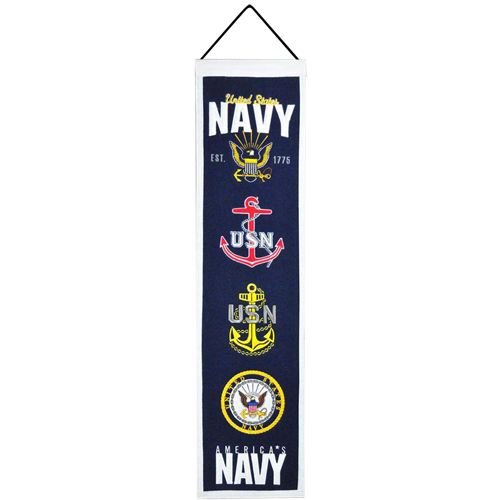 United States of America U.S. Navy Evolution Heritage Banner