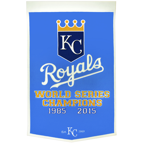 Kansas City Royals World Series Championship Dynasty Banner