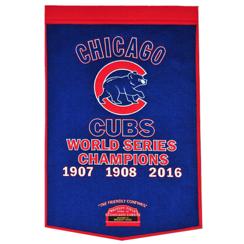 Chicago Cubs World Series Championship Dynasty Banner