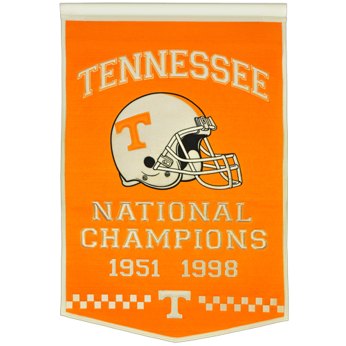 Tennessee Volunteers Football Championship Dynasty Banner