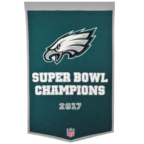 Philadelphia Eagles Super Bowl Championship Dynasty Banner