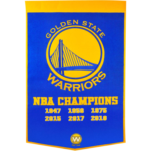 Golden State Warriors NBA Finals Championship Dynasty Banner