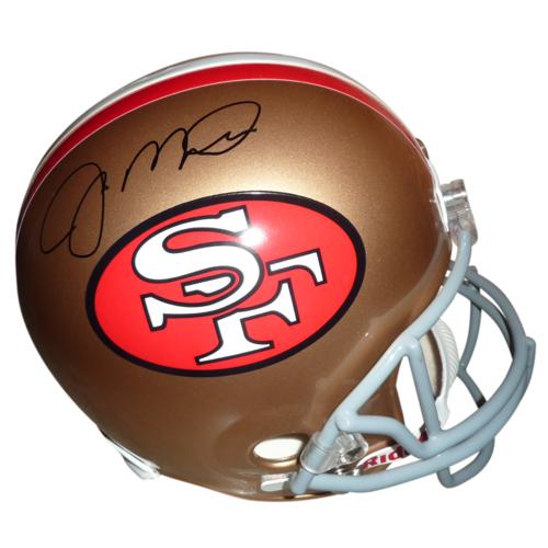 Joe Montana Autographed San Francisco 49ers Deluxe Full Size Replica Helmet