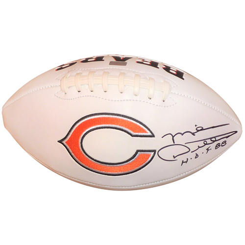 Mike Ditka Autographed Chicago Bears Logo Football w/ "HOF 88"