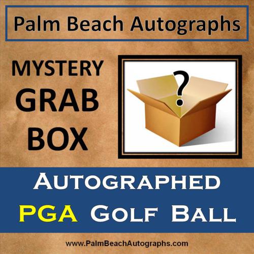 MYSTERY GRAB BOX - Autographed PGA Tour Player Golf Ball