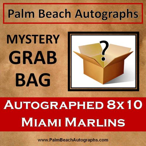 MYSTERY GRAB BAG - Florida/Miami Marlins Autographed 8x10 Photo