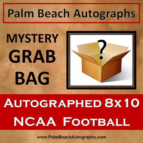 MYSTERY GRAB BAG - NCAA Football Autographed 8x10 Photo
