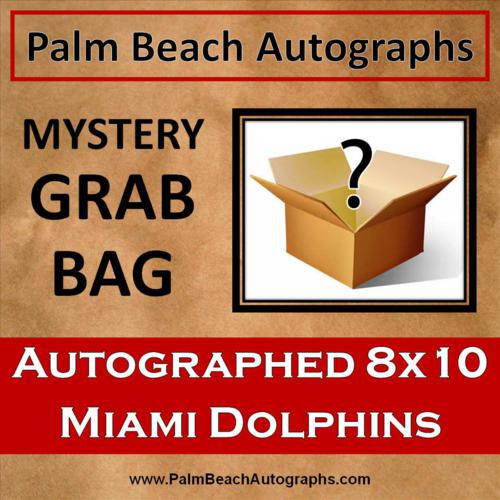 MYSTERY GRAB BAG - Miami Dolphins Autographed 8x10 Photo