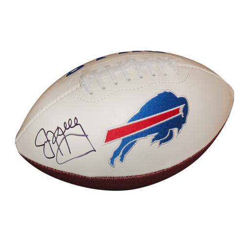 Jim Kelly Autographed Buffalo Bills Logo Football