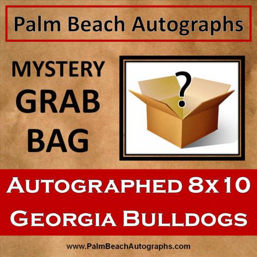 MYSTERY GRAB BAG - Georgia Bulldogs Autographed 8x10 Photo