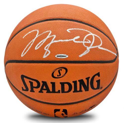 Michael Jordan Autographed Official NBA Spalding Basketball - Chicago Bulls - UDA