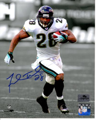 Fred Taylor Autographed Jacksonville Jaguars (Spotlight) 8x10 Photo
