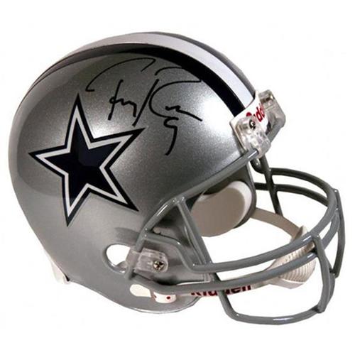 Tony Romo Autographed Dallas Cowboys Mini Helmet