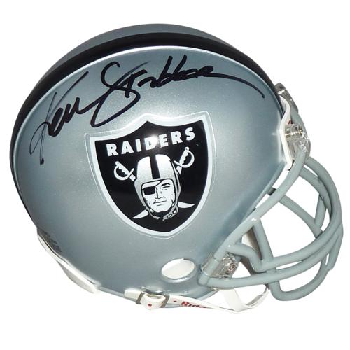 Ken Stabler Autographed Oakland Raiders Mini Helmet
