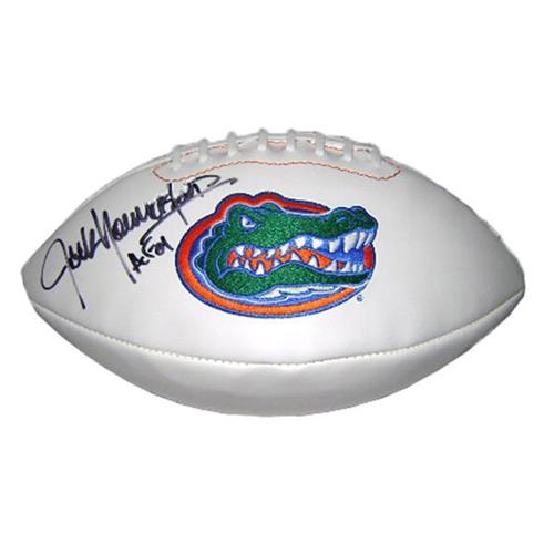 Jack Youngblood Autographed Florida Gators Logo Football w/ "HOF 01"