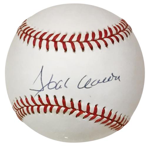 Hank Aaron Autographed MLB Baseball