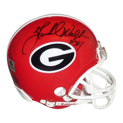 Herschel Walker Autographed Georgia Bulldogs Mini Helmet
