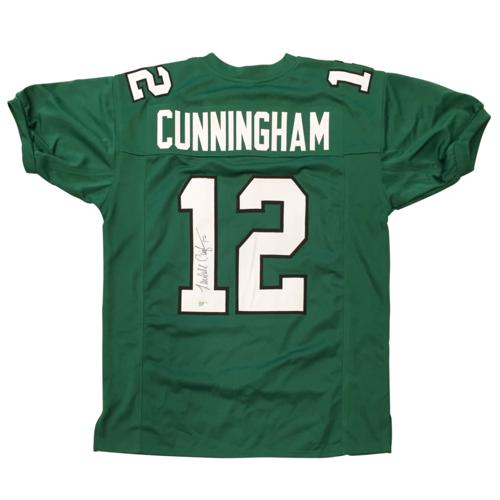 Randall Cunningham Autographed Philadelphia Eagles (Green #12) Jersey