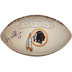Doug Williams Autographed Washington Redskins Logo Football