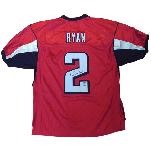Matt Ryan Autographed Atlanta Falcons (Red #2) Jersey - Fanatics