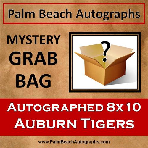 MYSTERY GRAB BAG - Auburn Tigers Autographed 8x10 Photo