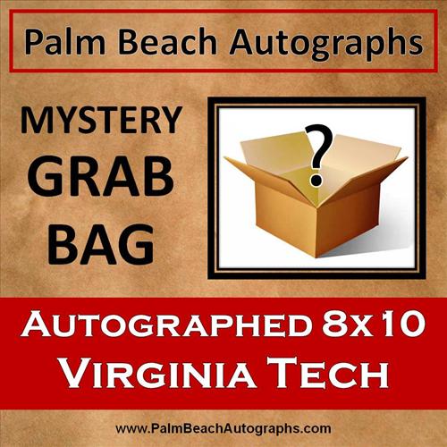 MYSTERY GRAB BAG - Virginia Tech Hokies Autographed 8x10 Photo