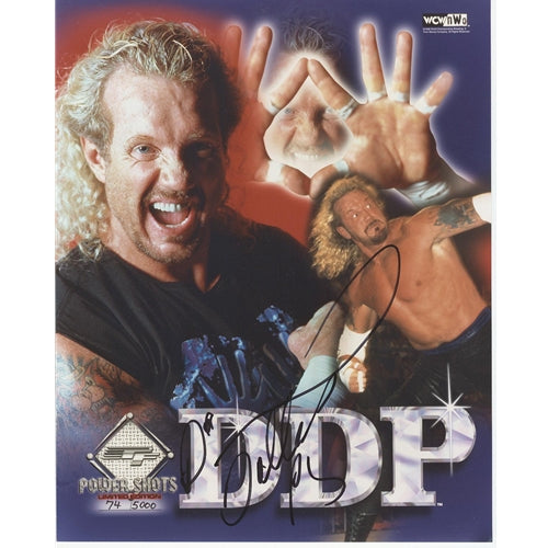 Diamond Dallas Page Autographed Wrestling (Power Shots) 8x10 Photo