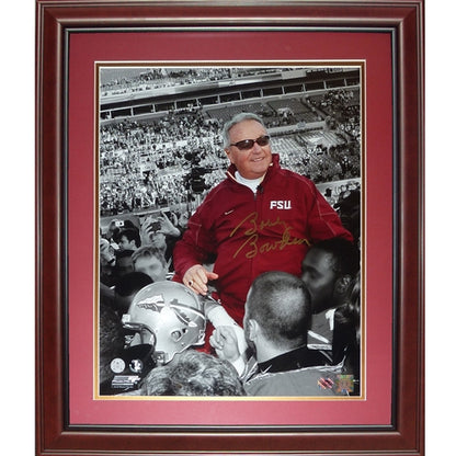 Bobby Bowden Autographed Florida State FSU Seminoles (Last Game "Spotlight") Deluxe Framed 16x20 Photo