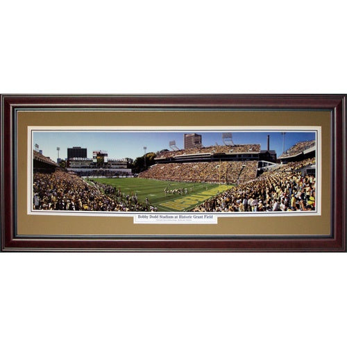 Georgia Tech Yellow Jackets (Bobby Dodd Stadium at Historic Grant Field) Deluxe Framed Panoramic Photo