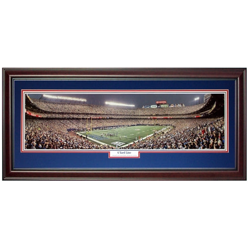 New York Giants (6 Yard Line) Deluxe Framed Panoramic Photo
