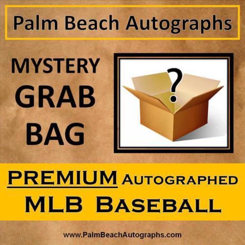 MYSTERY GRAB BOX - Autographed Premium MLB Baseball in Cube