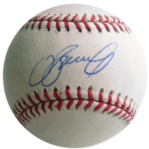 Jeff Bagwell Autographed MLB Baseball