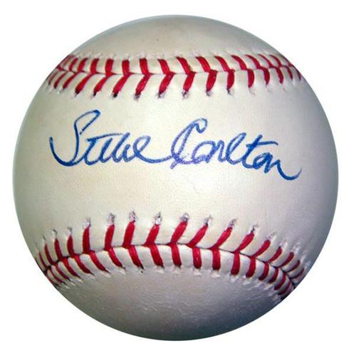 Steve Carlton Autographed MLB Baseball