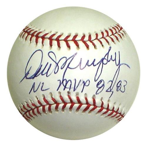 Dale Murphy Autographed MLB Baseball w/ "NL MVP '82, '83"