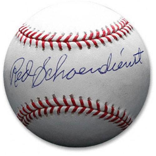 Red Schoendienst Autographed MLB Baseball