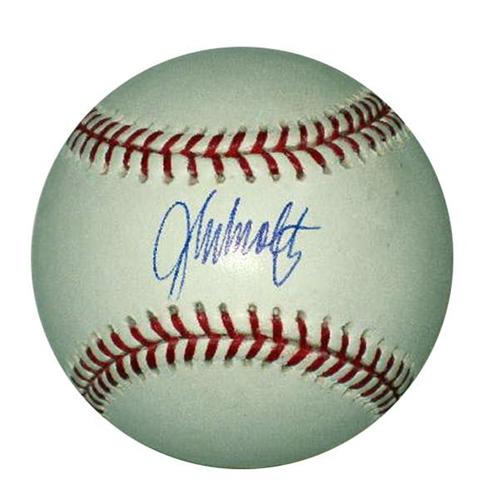 John Smoltz Autographed MLB Baseball