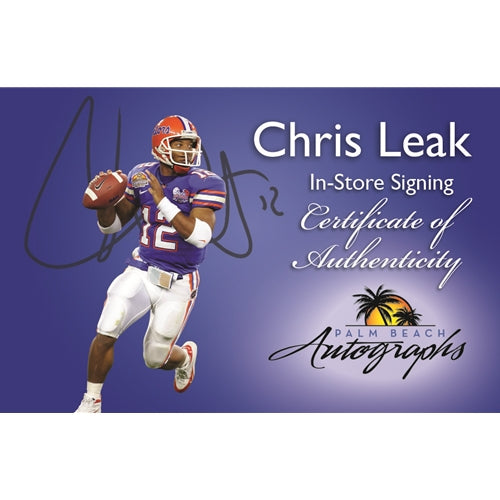 Chris Leak Autographed Florida Gators (2006 Championship) Commemorative Sports Illustrated