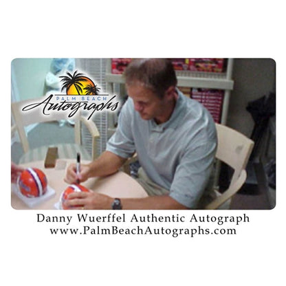 Danny Wuerffel Autographed Florida Gators Mini Helmet w/ "96 Heisman"