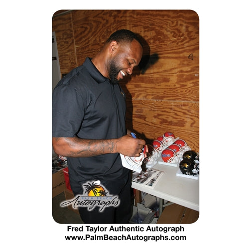 Fred Taylor Autographed Florida Gators Mini Helmet
