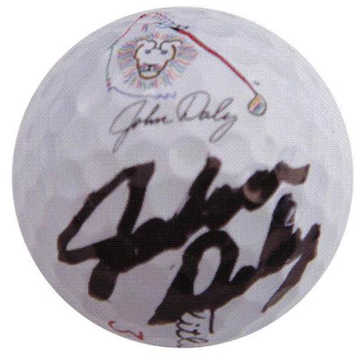 John Daly Autographed (Lion) Golf Ball