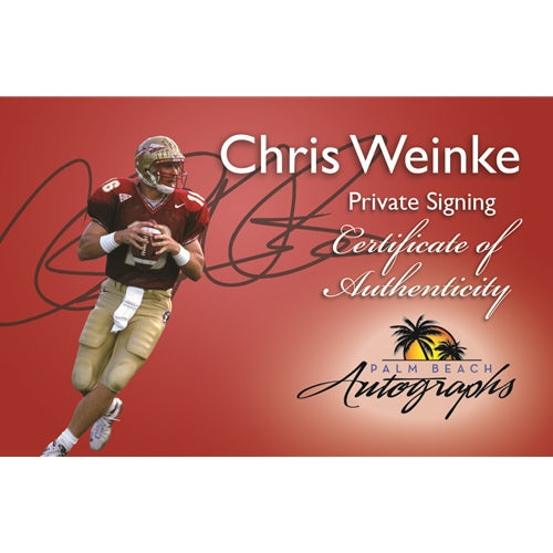 Charlie Ward and Chris Weinke Autographed FSU Florida State Seminoles Deluxe Full-Size Replica Helmet w/ "93 Heisman" , "2000 Heisman"