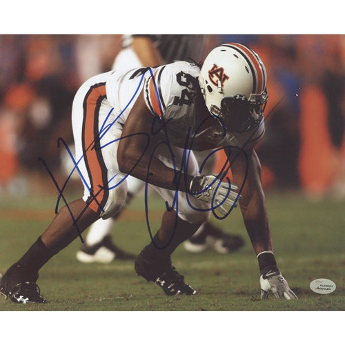 Quentin Groves Autographed Auburn Tigers 8x10 Photo